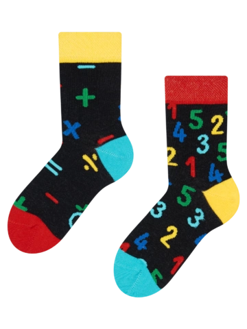 Obrázok produktu Chaussettes rigolotes pour enfants Nombres