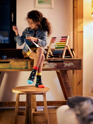 Hľadáte originálny a nezvyčajný darček? Obdarovaného zaručene prekvapí Chaussettes rigolotes pour enfants Nombres