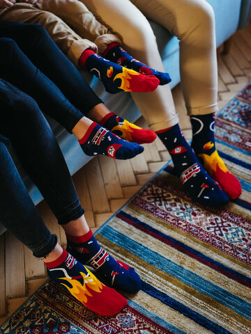 Obrázok produktu Весели детски чорапи Пожарникар