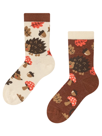 Zľava Vesele dječje čarape Šumski jež