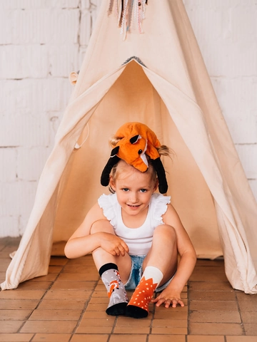 Sleva Veselé dětské ponožky Liška