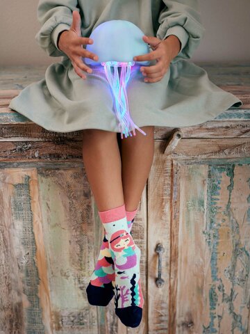 Eredeti ajándék a Dedolestől Vidám gyerekzokni A kis hableány