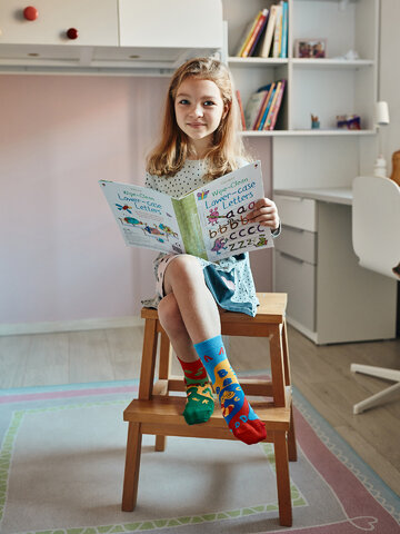 Pre dokonalý a originálny outfit Calzini Buonumore per bambini  Prime Lettere