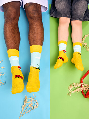 Výpredaj Весели детски чорапи Трактор