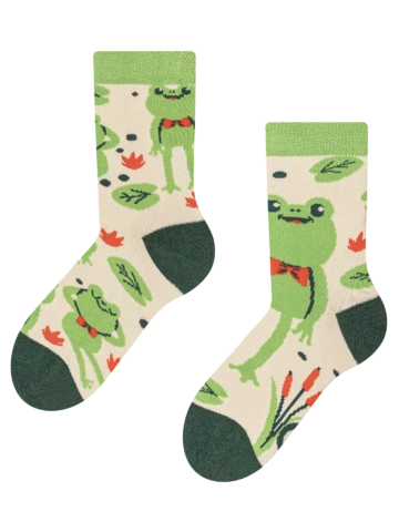 Obrázok produktu Vesele dječje čarape Mala žaba