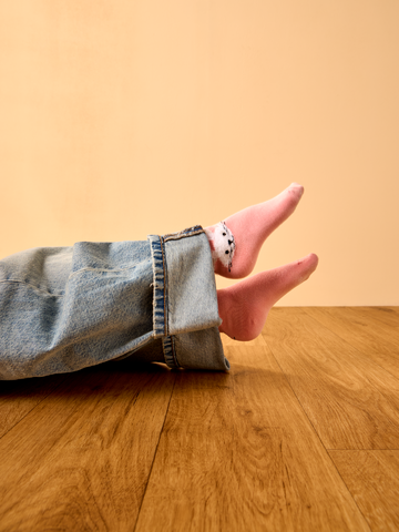 Kiárusítás Cutecore lány zokni Fehér nyuszi