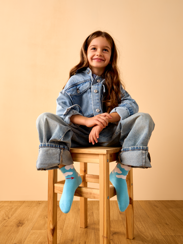 Lifestyle fotó Cutecore lány zokni Szerelem a levegőben