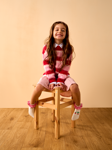 Eredeti és szokatlan ajándékot keres? a megajándékozottat garantáltan meglepi Cutecore lány zokni Piknik cseresznye