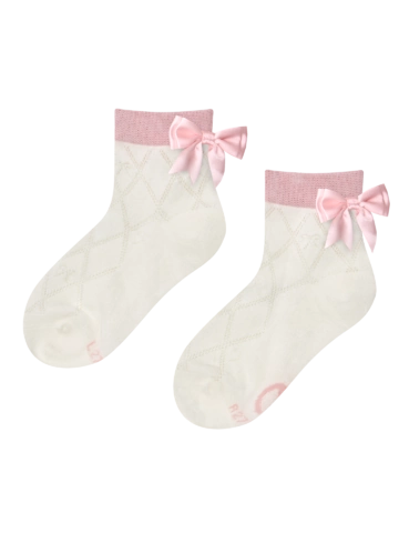 Obrázok produktu Cutecore čarape za djevojčice Ružičasta mašna