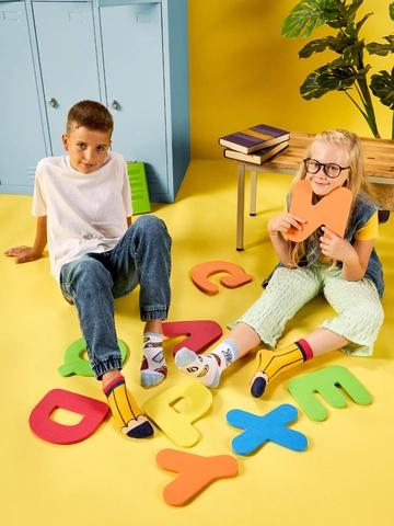 Výpredaj Veselé detské ponožky Ceruzka