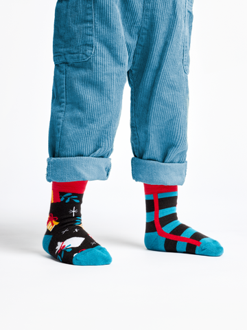 Tip na darček Veselé detské ponožky Vianočné darčeky