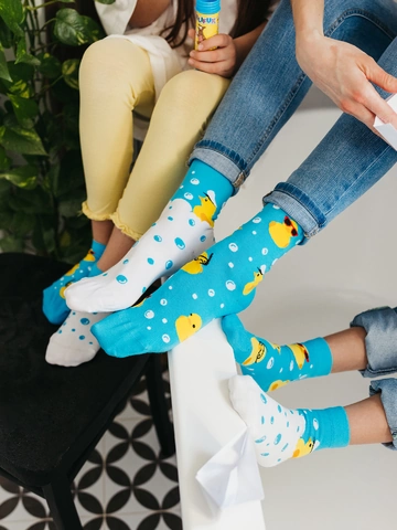 Výpredaj Chaussettes rigolotes pour enfants Capitaine Duck