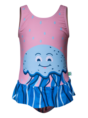 für ein vollkommenes und originelles Outfit Lustiger Badeanzug für Mädchen Qualle