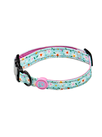 Suchen Sie ein originelles und außergewöhliches Geschenk? überrascht den Beschenkten sicher Hundehalsband Herzen und Gänseblümchen