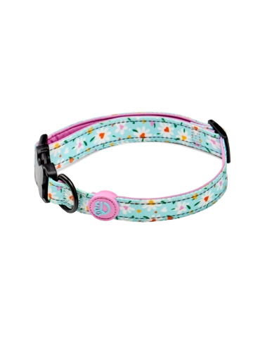 Hľadáte originálny a nezvyčajný darček? Obdarovaného zaručene prekvapí Psí obojok Srdiečka a sedmokrásky