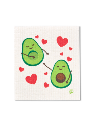 Zľava Trojbalenie kuchynských špongiových utierok Avokádová oslava