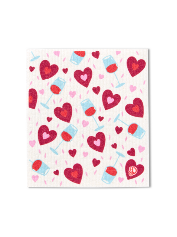 Eredeti és szokatlan ajándékot keres? a megajándékozottat garantáltan meglepi Konyhai szivacskendő 3 darabos szettben Egy üveg bor