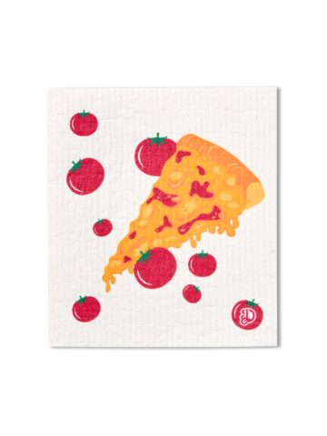 Tip na darček Комплект от 3 броя кухненски попивателни кърпи Пица и пържени картофки