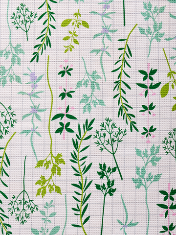 Eredeti ajándék a Dedolestől Vidám konyharuha 2 db-os szett Kerti fűszernövények