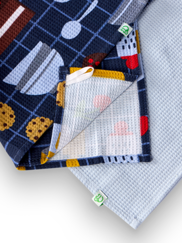 Výpredaj Confezione di 2 canovacci da cucina Buonumore, Cucina sana