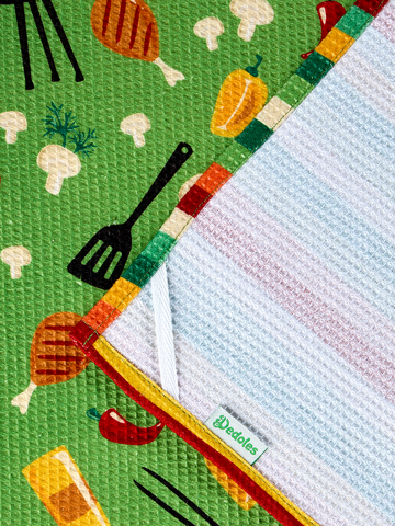 Kiárusítás Vidám konyharuha 3 db-os szett Grillszezon