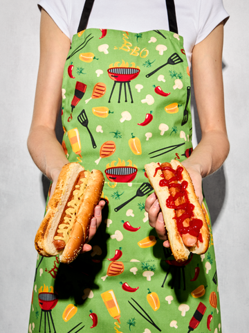 Ajándék tipp Vidám konyhakötény Grillszezon