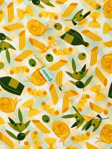 ОТСТЪПКА Весела кухненска престилка Италианска вечеря