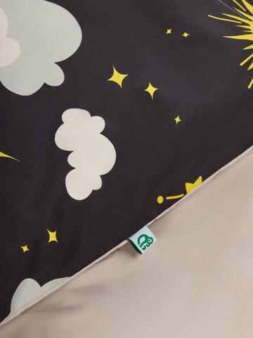 Ajándék tipp Vidám ágyneműhuzat garnitúra Csillagos éjszakai égbolt