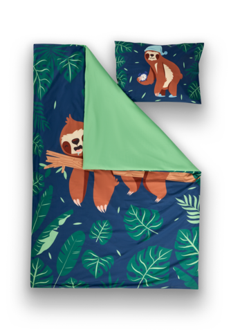 Pre dokonalý a originálny outfit Veselá súprava posteľnej bielizne Ospalý leňochod