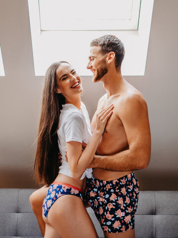 Potešte sa týmto kúskom Dedoles Slip da donna Buonumore Porcellini volanti