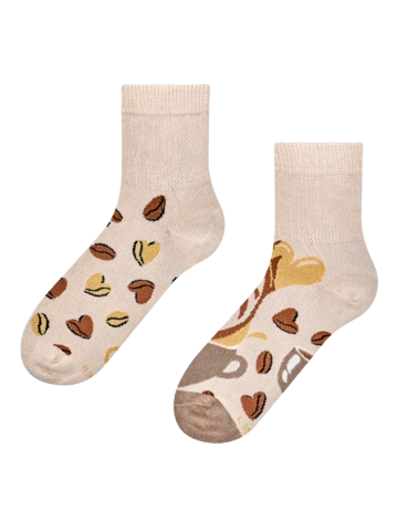 Sleva Anti-Stress lýtkové ponožky Šálek kávy