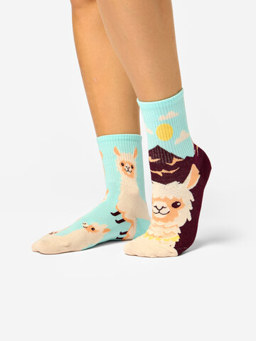 Potešte sa týmto kúskom Dedoles Calzini Buonumore a metà polpaccio Alpaca