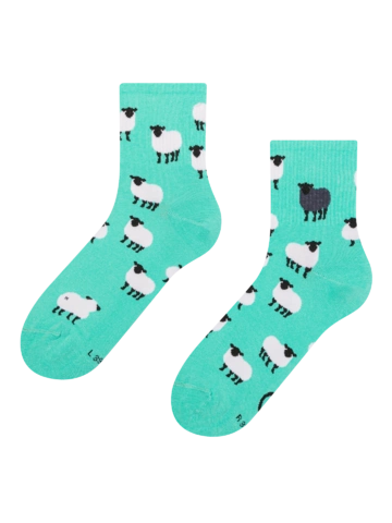 Tip na dárek Veselé lýtkové ponožky Černá ovce