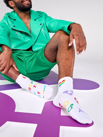 Lifestyle photo Crew Socks Love & Respect