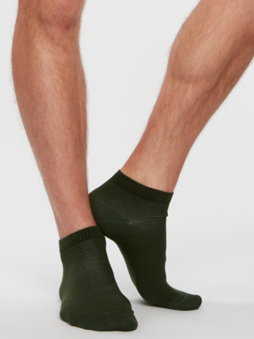 Eredeti ajándék a Dedolestől Olívazöld bambusz bokazokni