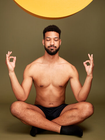 Lifestyle foto Calzini neri alla caviglia in bambù