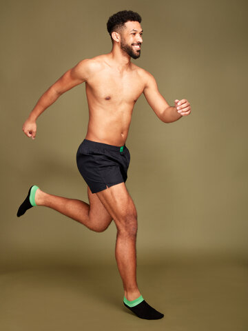 Zľava Zwart en groene enkelsokken Symfonie