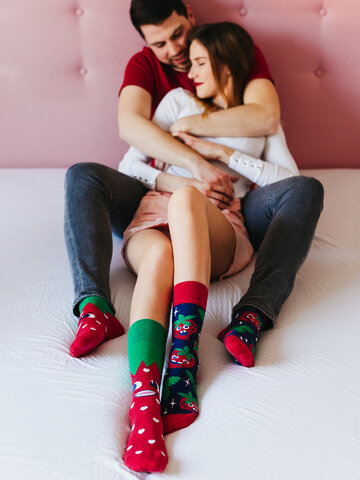 Pre dokonalý a originálny outfit Vrolijke enkelsokken Vrolijke aardbeien
