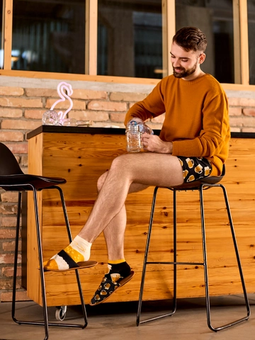 Pre dokonalý a originálny outfit Živahne kratke nogavice Točeno pivo