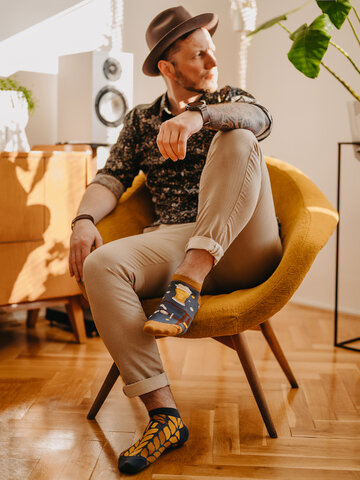 Pre dokonalý a originálny outfit Calzini alla caviglia Buonumore Pausa Birra