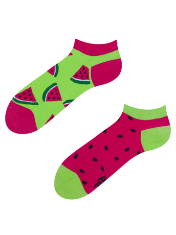Hľadáte originálny a nezvyčajný darček? Obdarovaného zaručene prekvapí Ankle Socks Watermelon