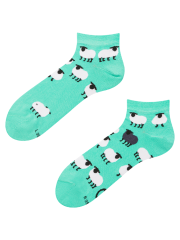 Výnimočný darček od Dedoles Весели къси чорапи Черна овца