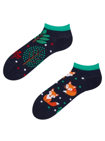 Lifestyle foto Socquettes rigolotes Renard roux