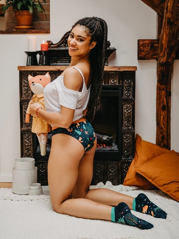 Hľadáte originálny a nezvyčajný darček? Obdarovaného zaručene prekvapí Socquettes rigolotes Renard roux