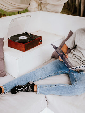 Lifestyle foto Calzini alla caviglia Buonumore Musica