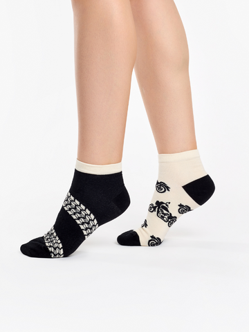 Lifestyle foto Calzini alla caviglia Buonumore Motocicletta