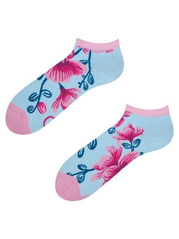 Výnimočný darček od Dedoles Veselé členkové ponožky Orchidea