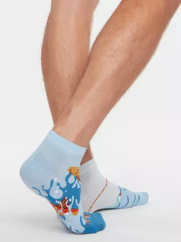 Výpredaj Veselé členkové ponožky Rybolov