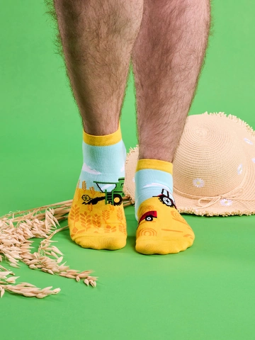 Lifestyle foto Socquettes rigolotes Tracteur