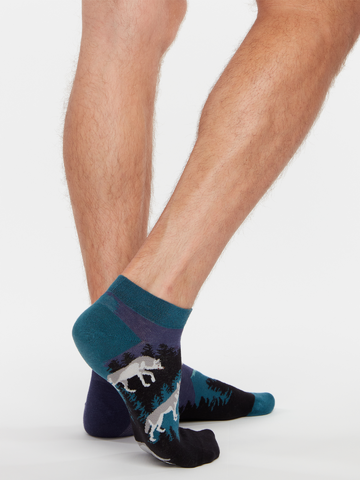 Tip na darček Весели къси чорапи Лунен вълк